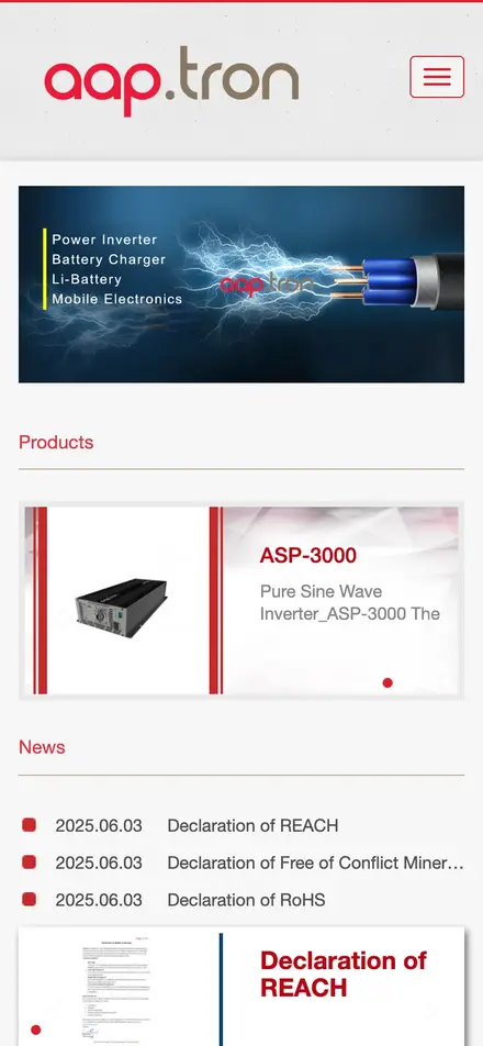 AAP Global Limited－手機版首頁