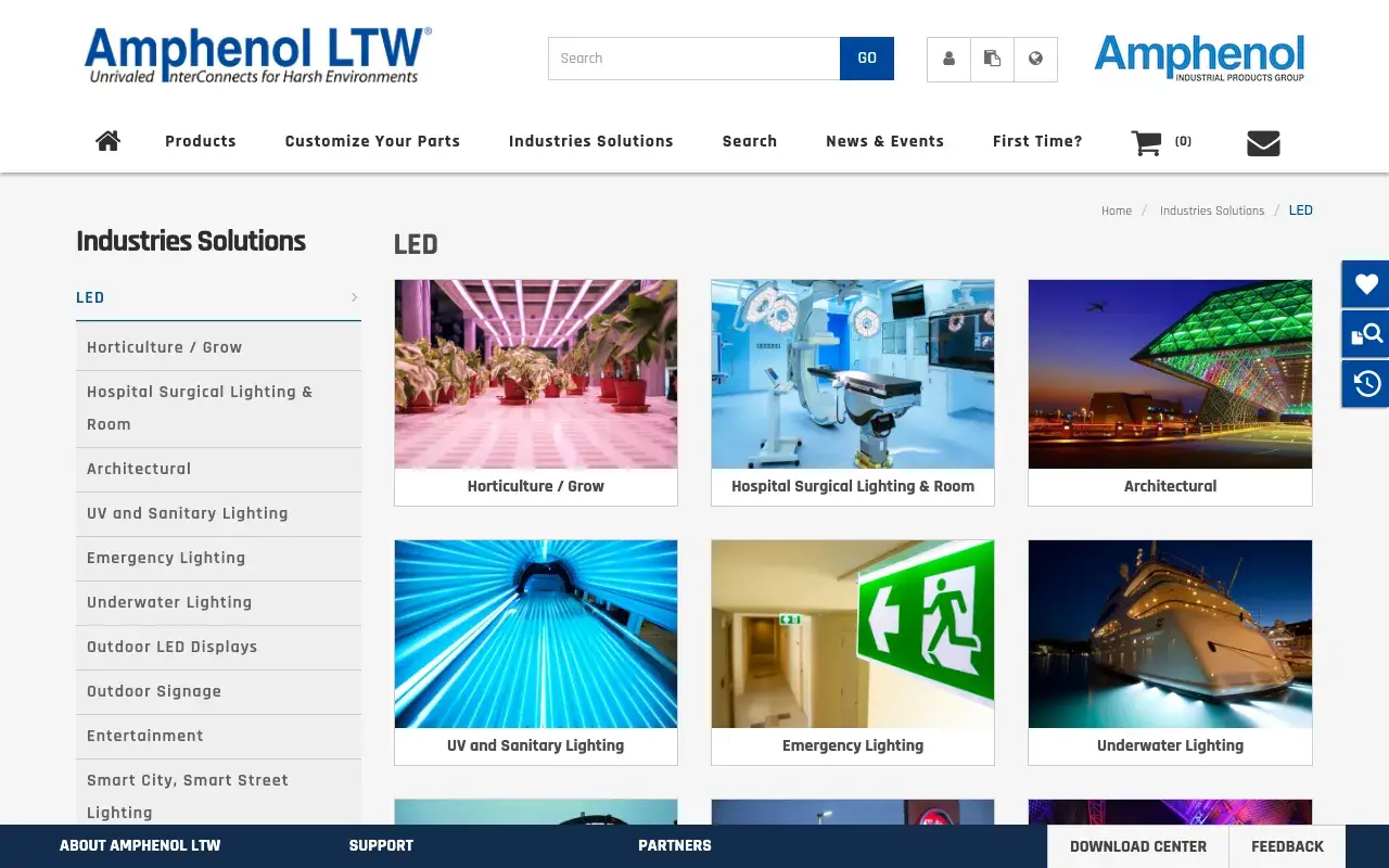 Amphenol LTW－LED