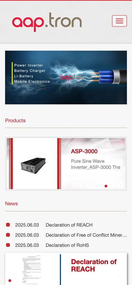 AAP Global Limited－手機版首頁