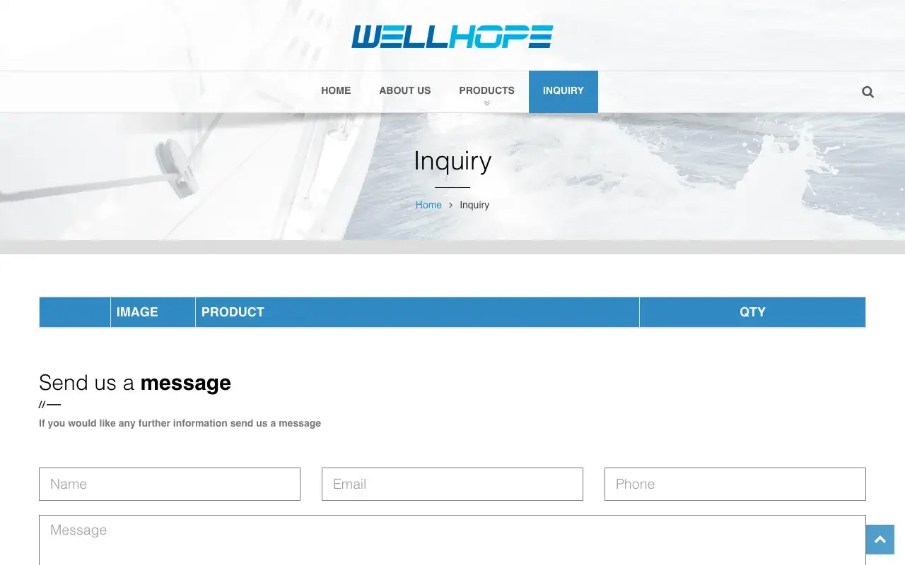 昇建企業 WELLHOPE ENTERPRISE CO., LTD－INQUIRY