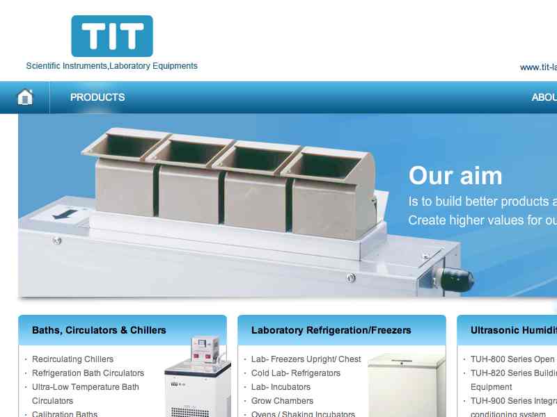 網頁設計|網站設計案例, Tungtec Instruments Corp.