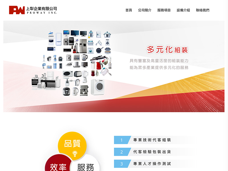 網頁設計|網站設計案例, 上犁企業有限公司 