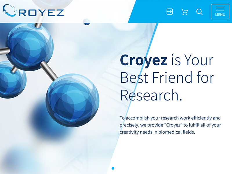 網頁設計|網站設計案例, Croyez Bioscience Co., Ltd.